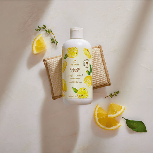 Thymes lemon leaf surface scrub