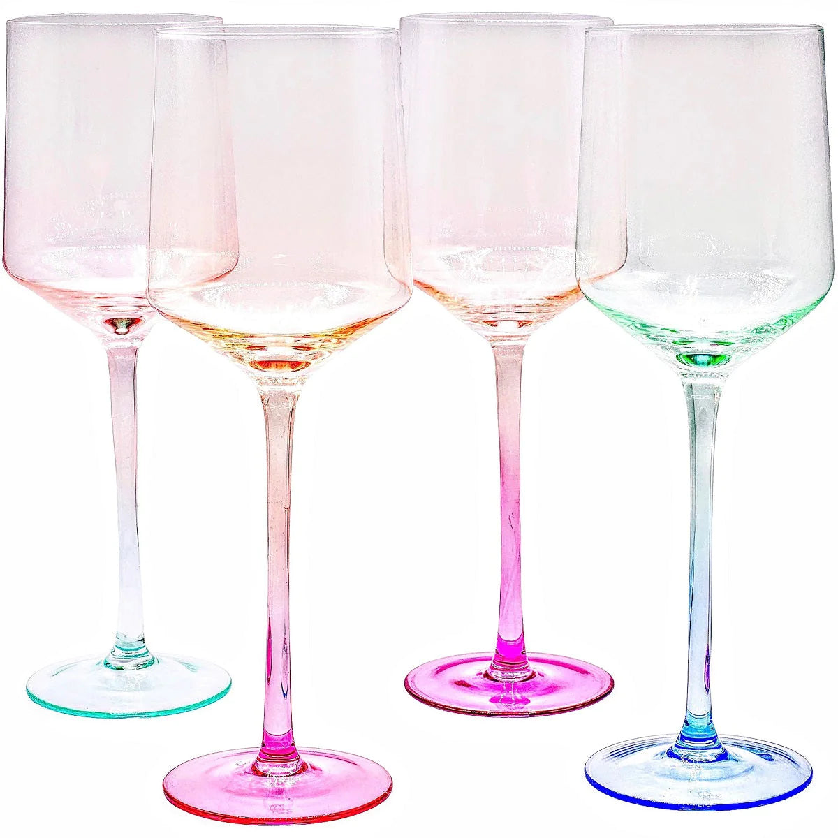 Byrdeen-Wine Balloon and Regular Ambre color, set of 4