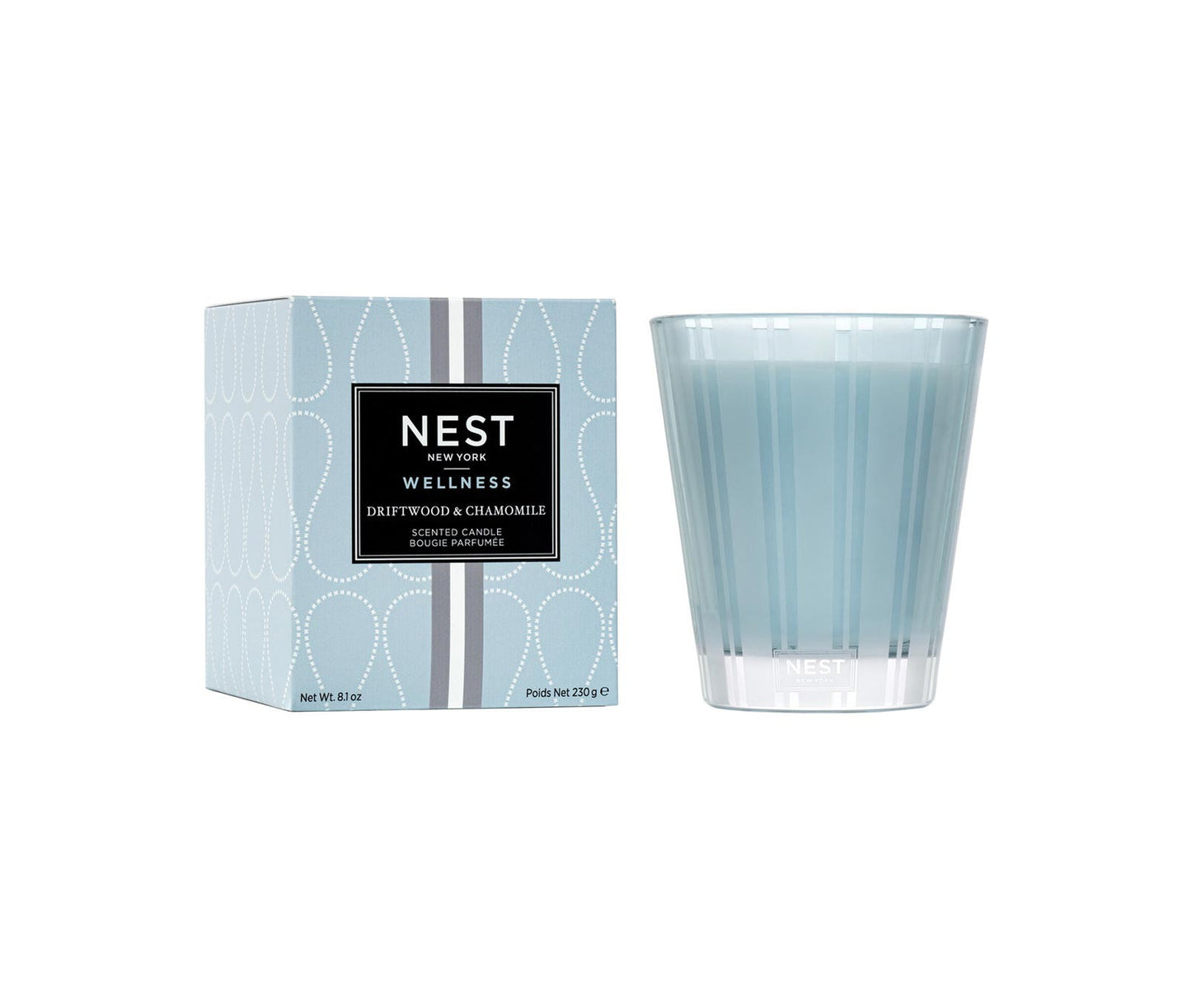 Nest-driftwood and chamomile classic candle