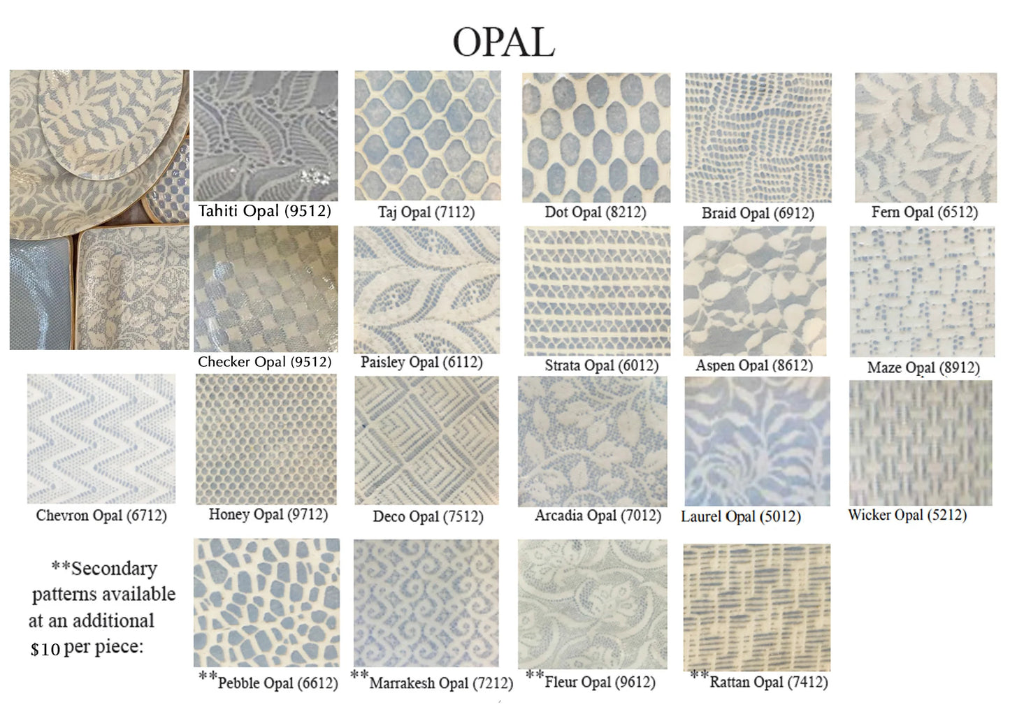Terrafirma Ceramics-Opal Collection
