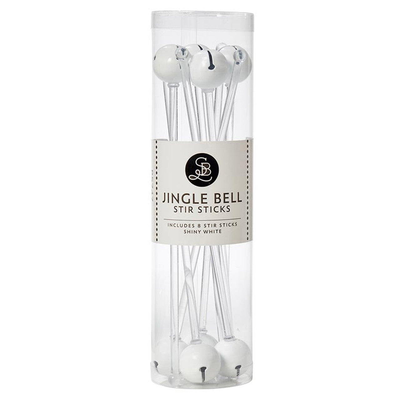 Santa Barbara-Jingle bell stir sticks