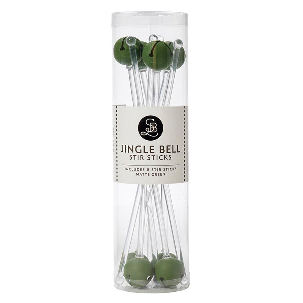 Santa Barbara-Jingle bell stir sticks