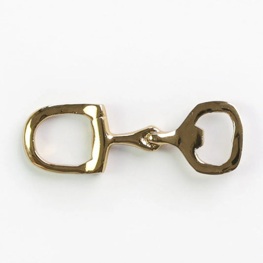 Pomegranate - Gold Snaffle Bottle Opener