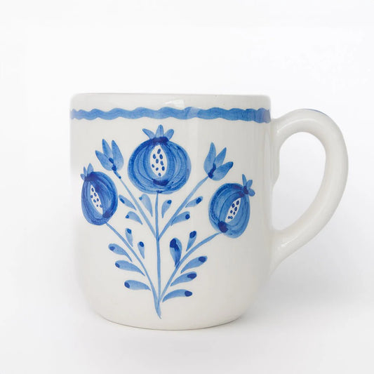 Pomegranate-Trio Sketch Cobalt Blue Mug