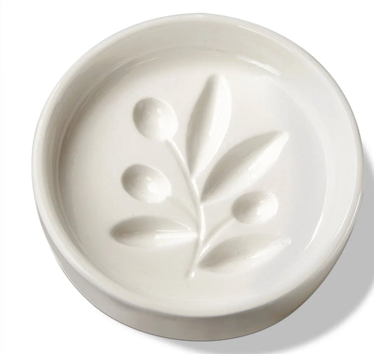 Tag-Olive branch oil and vinegar dipping dish