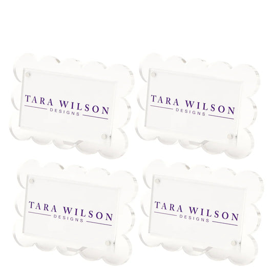 Tara Wilson-scallop placecard holders
