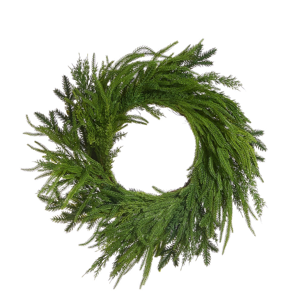 Raz-Mixed cedar wreath