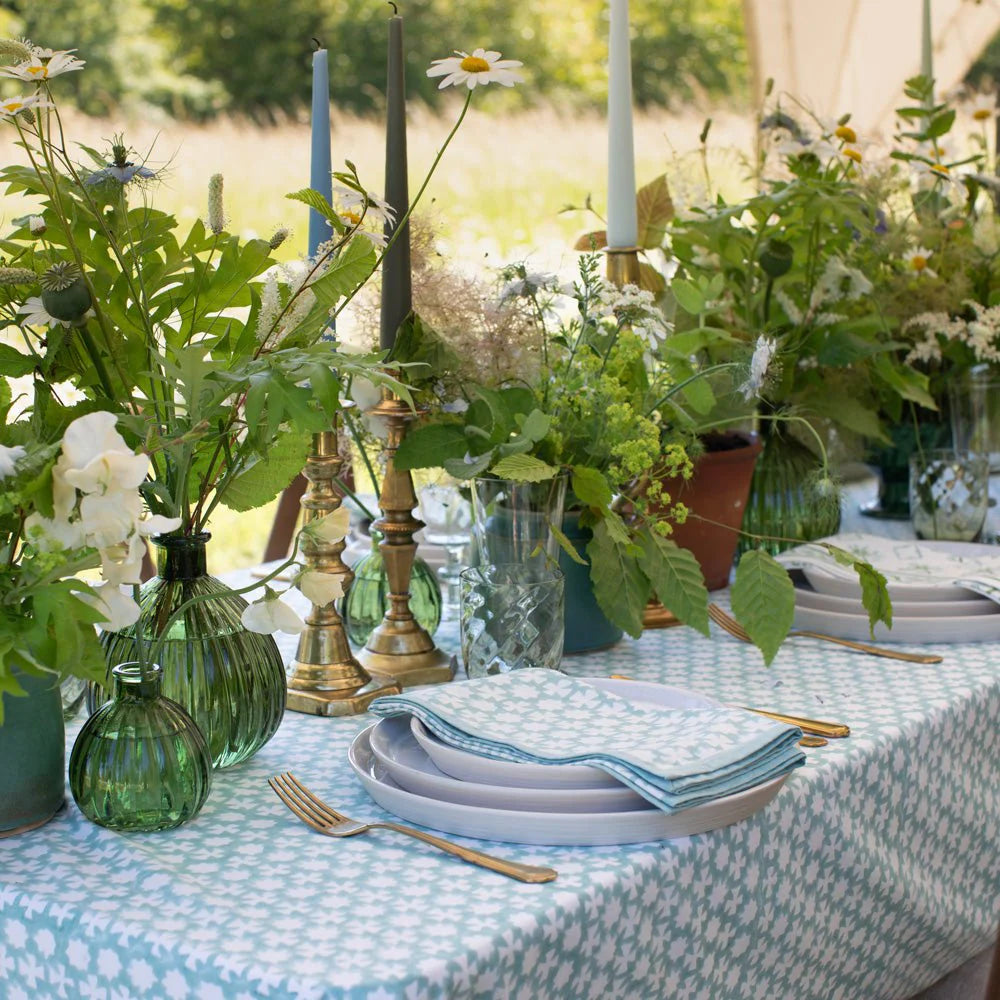 Pomegranate India Hicks Home Cuban Cross Tablecloth
