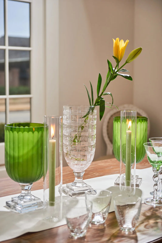 Abigails Candlestick Clear with Cylinder