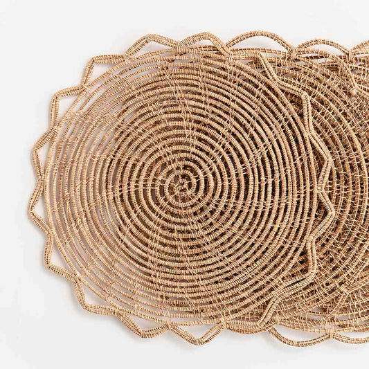 Pomegranate Inc- Bamboo cane placemat set/4