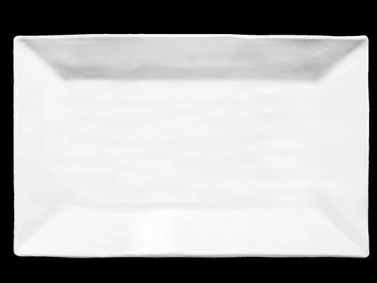 Relish-large rectangular platter cream