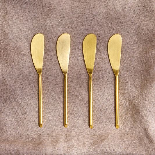 Be Home - Thin Gold Small Spreader, Set of 4