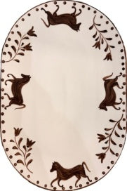 Pomegranate- brown horse charcuterie platter