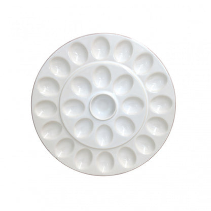 Casafina-Cook & Host Egg Platter White