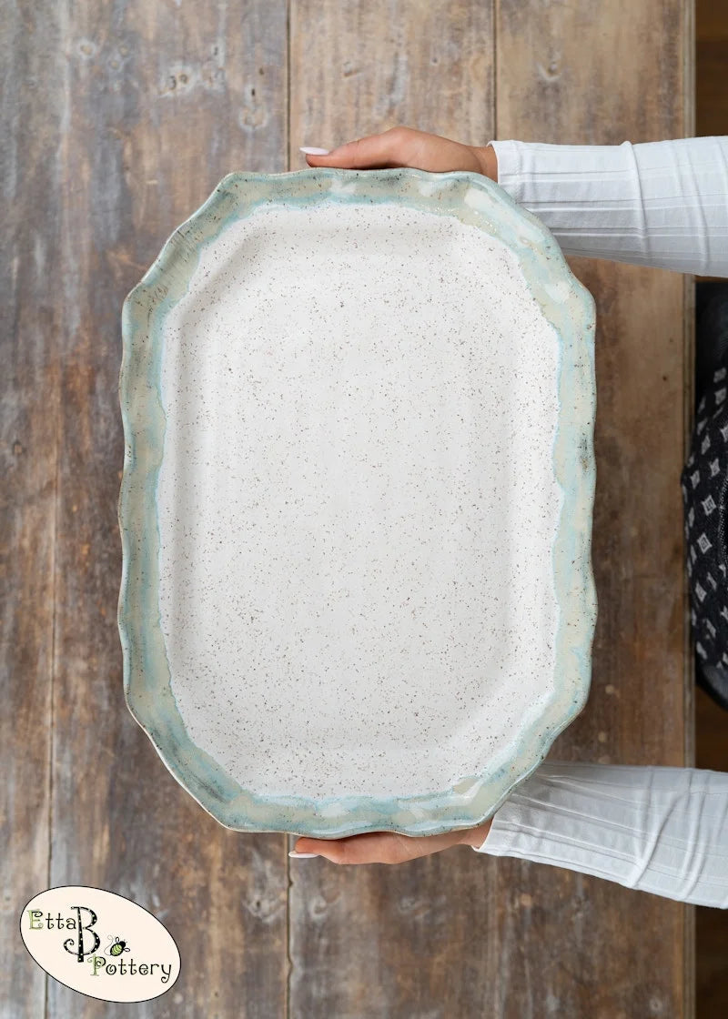 Etta B- Hostess Tray Botanical