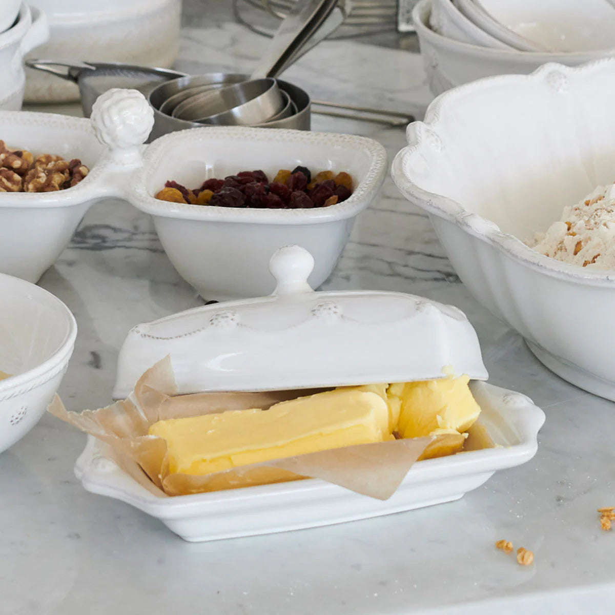 Juliska-Berry & Thread butter dish