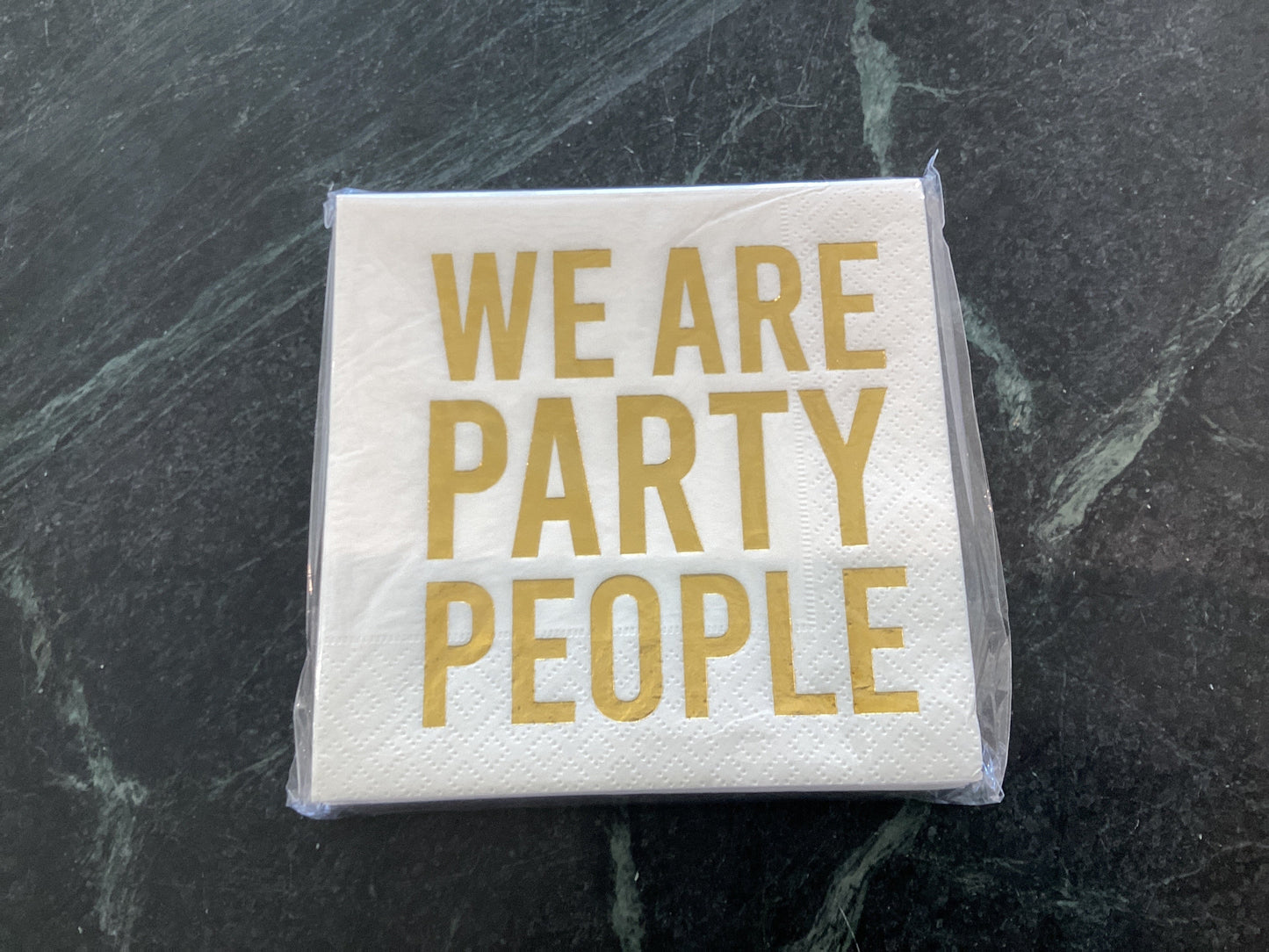 SB-Cocktail Napkins We are party people