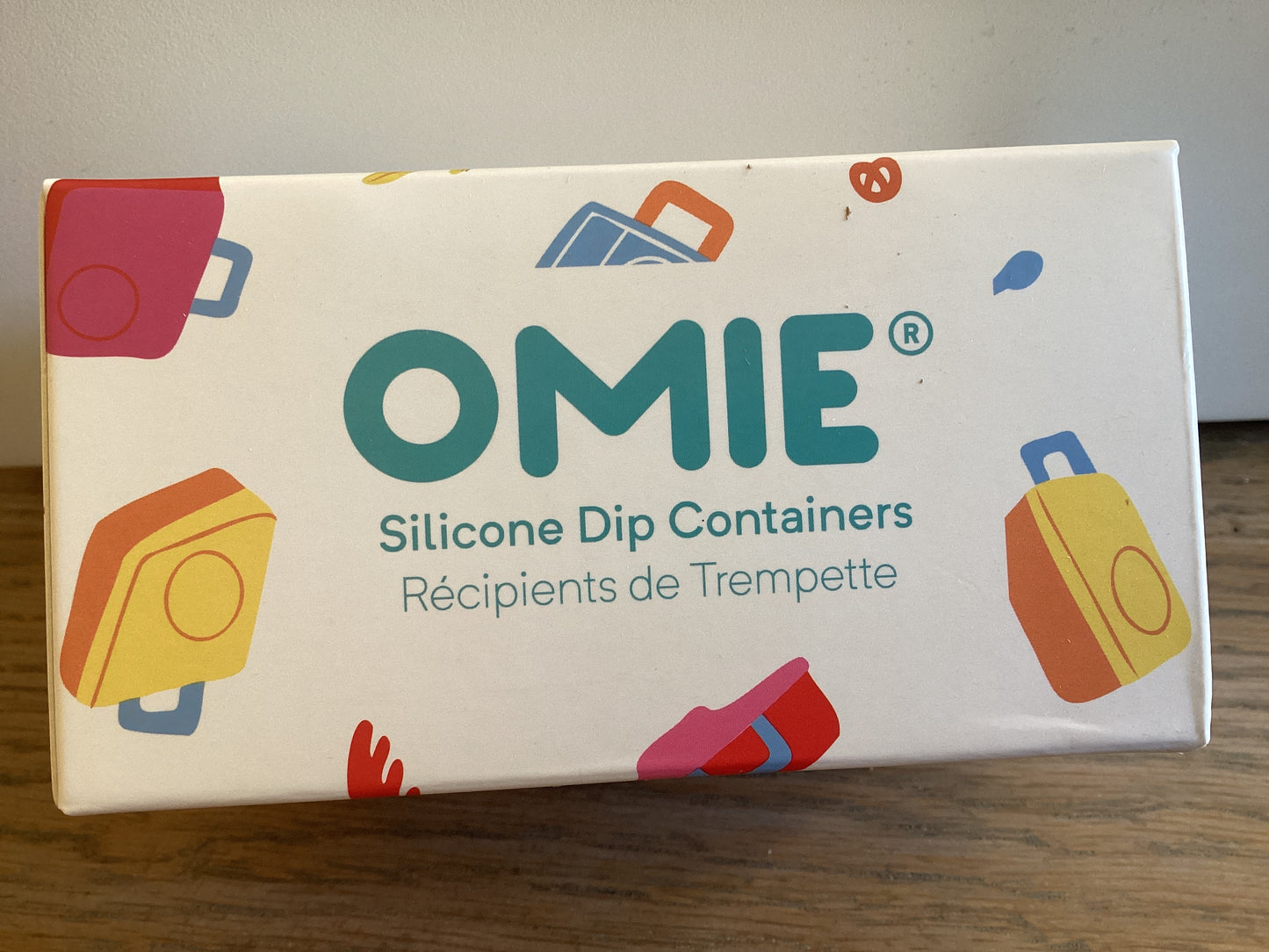 Omie dip container- rose