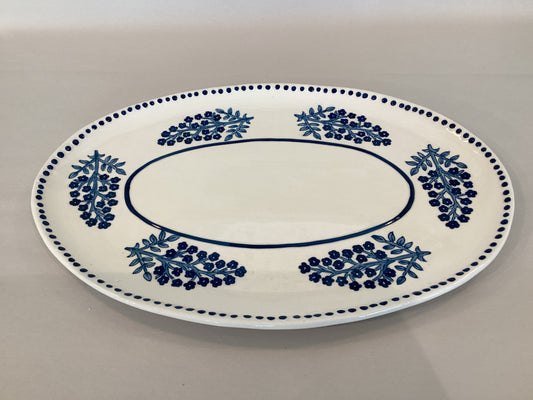 Mudpie-Block Print Platter
