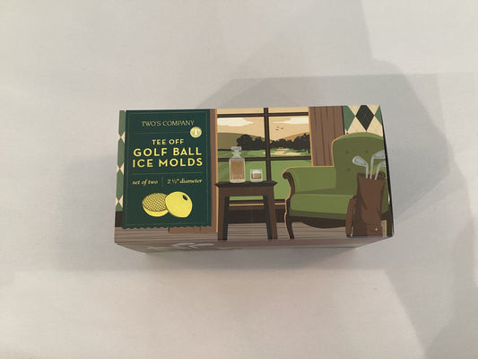 Two's Company-Golf Ball Ice Mold