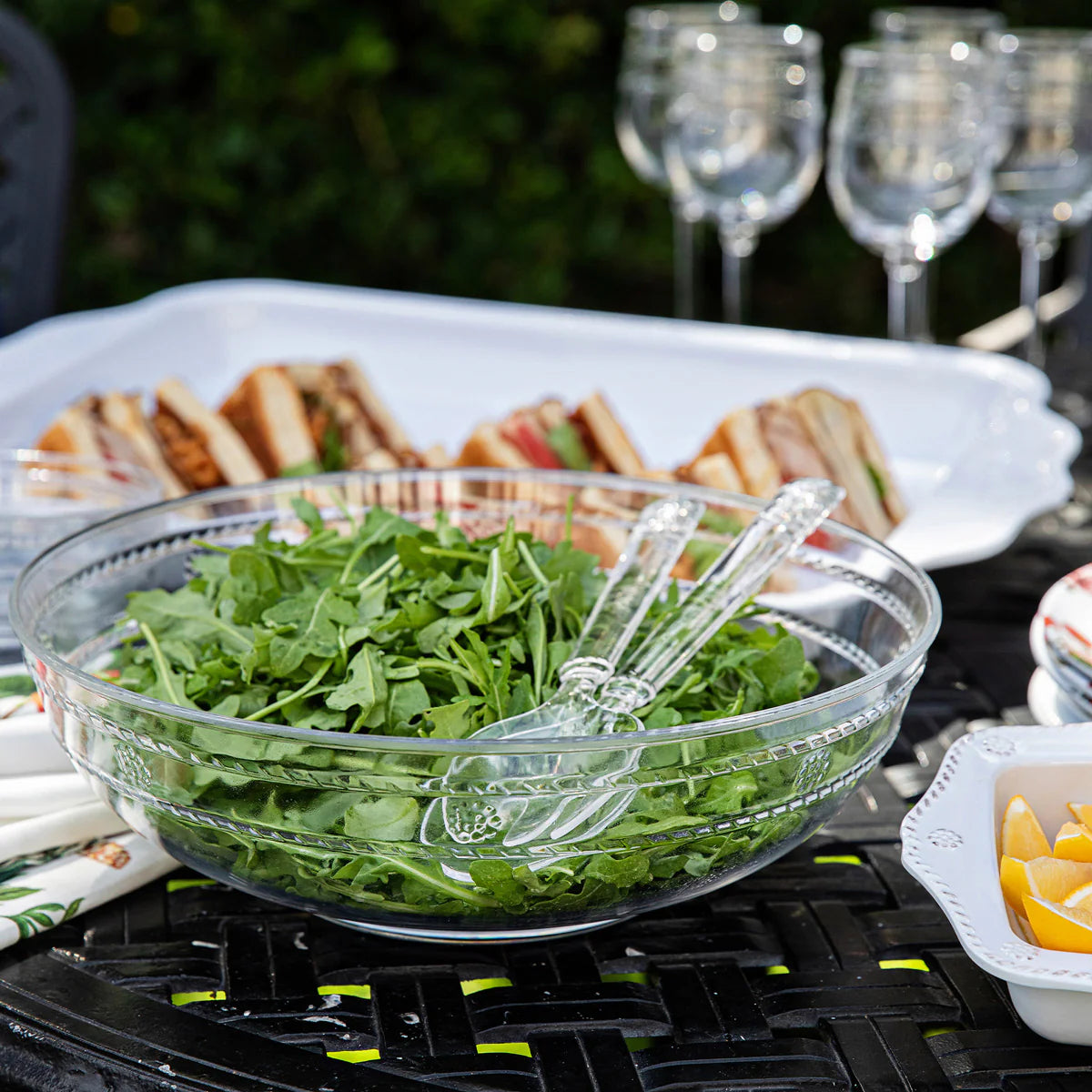 Juliska- Isabella Acrylic Salad Servers
