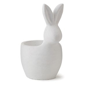 Napa-Cachepot 9" White Rabbit