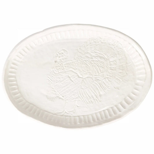 Vietri- Pietra Tacchino Large Oval Platter