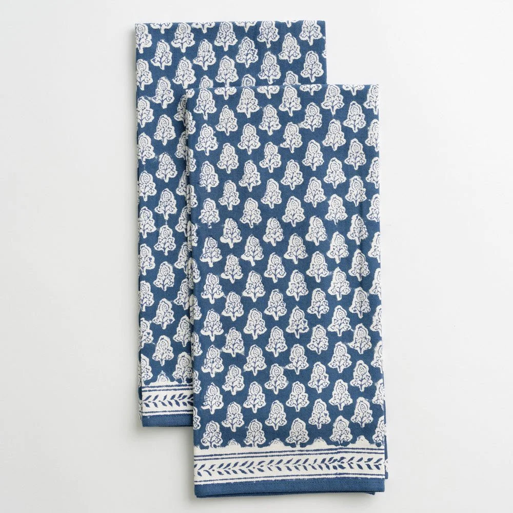 Pomegranate Inc.-Pom Buti Denim Tea Towels