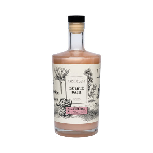 Archipelago-Charcoal Rose Bubble Bath 25oz