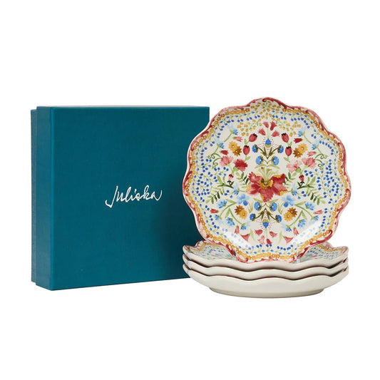 Juliska- Sofia Side/Cocktail Plate set/4