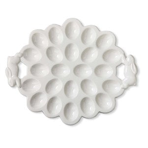 Tag-BINKY BUNNY HANDLE EGG PLATTER