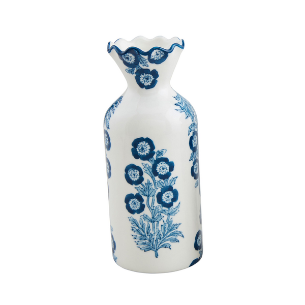 Mudpie-Bloom Block Print Bud Vase